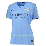 Manchester City Dres Ženska Domaći 2018/19 Kratkih Rukava Manchester City Dres Ženska Domaći 2018/19 Kratkih Rukava
